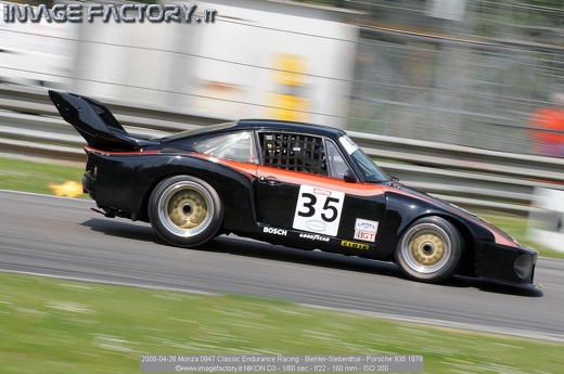 2008-04-26 Monza 0847 Classic Endurance Racing - Biehler-Siebenthal - Porsche 935 1979